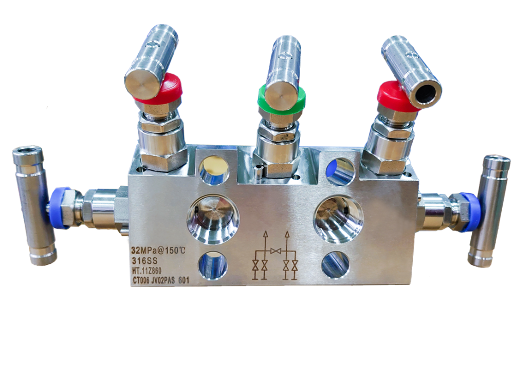 32MPa變送器五閥組 32MPa變送器五閥組